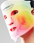 CurrentBody Skin LED 4-in-1 zone facial mapping mask with multiple LED treatment zones for skin rejuvenation.