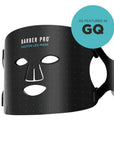 Yolaine Barber Pro Photon LED Light Therapy Facial Mask with adjustable straps and LED light panels for skincare treatment.