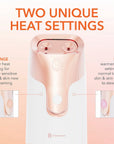 Yolaine Dr. Dennis Gross Pro Facial Steamer device with a sleek design for at-home facial skincare, emitting gentle steam.
