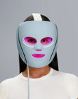 Shark Clean CryoGlow under-eye cooling and LED face mask with blue light therapy, designed for skin rejuvenation and puffiness reduction.