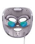 Shark Clean CryoGlow under-eye cooling and LED face mask with blue and red light therapy, designed for skin rejuvenation.