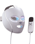 Shark Clean CryoGlow under-eye cooling and LED face mask with cooling gel, designed for skincare and eye puffiness relief.