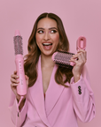 Mermade Hair Interchangeable Blow Dry Brush Pink