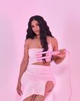 Mermade Hair Mini Pro Waver Pink 25mm