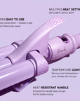 Mermade Hair Cutie Pro Waver Lilac 22mm