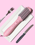 Mermade Hair Blow Dry Brush Pink