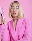 Mermade Hair Hair Straightener 28mm Pink