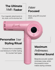 Mermade Hair M Ionic Hair Dryer Pink