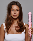 Mermade Hair Infrared Thermal Brush Pink
