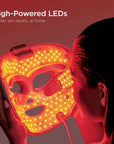 Medicube Shark Beauty CryoGlow under-eye mask with blue frost cooling gel, LED light therapy for anti-aging and blemish repair.