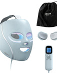 Medicube Shark Beauty CryoGlow under-eye cooling mask with blue frost LED for anti-ageing and blemish repair, shown in blue frost color.