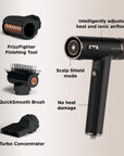 Shark Beauty SpeedStyle Pro 3-In-1 High-Velocity Hair Dryer for Straight & Wavy Hair Black