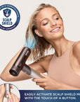 Shark SpeedStyle Pro Flex 4-In-1 High-Velocity Hair Dryer Mocha/Silver