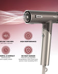 Shark SpeedStyle Pro Flex 4-In-1 High-Velocity Hair Dryer Mocha/Silver