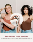 Shark Beauty FlexStyle 5-In-1 Air Styler & Hair Dryer with Storage Case Stone