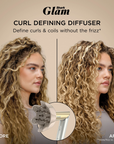 Shark Beauty Glam Ceramic & Air Styling Drying System with Diffuser Gold