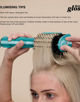 Shark Beauty Glossi 2-In-1 Hot Tool & Air Glosser Juniper