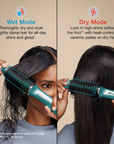 Shark Beauty Glossi 2-In-1 Hot Tool & Air Glosser Juniper