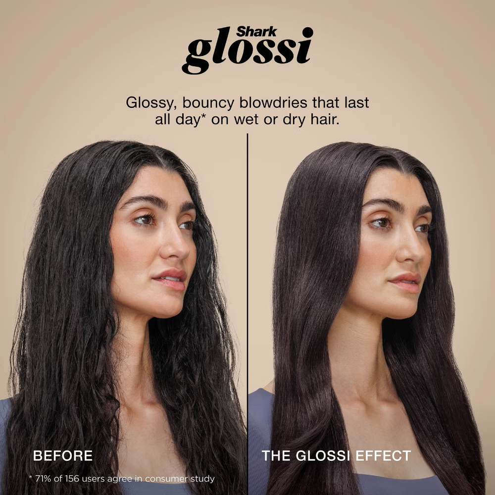 Shark Beauty Glossi 2-In-1 Hot Tool &amp; Air Glosser Juniper