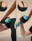 Shark Beauty Glossi 2-In-1 Hot Tool & Air Glosser Juniper