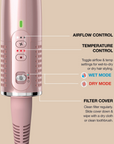 Shark Beauty Glossi 2-In-1 Hot Tool & Air Glosser Lychee