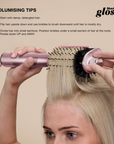 Shark Beauty Glossi 2-In-1 Hot Tool & Air Glosser Lychee