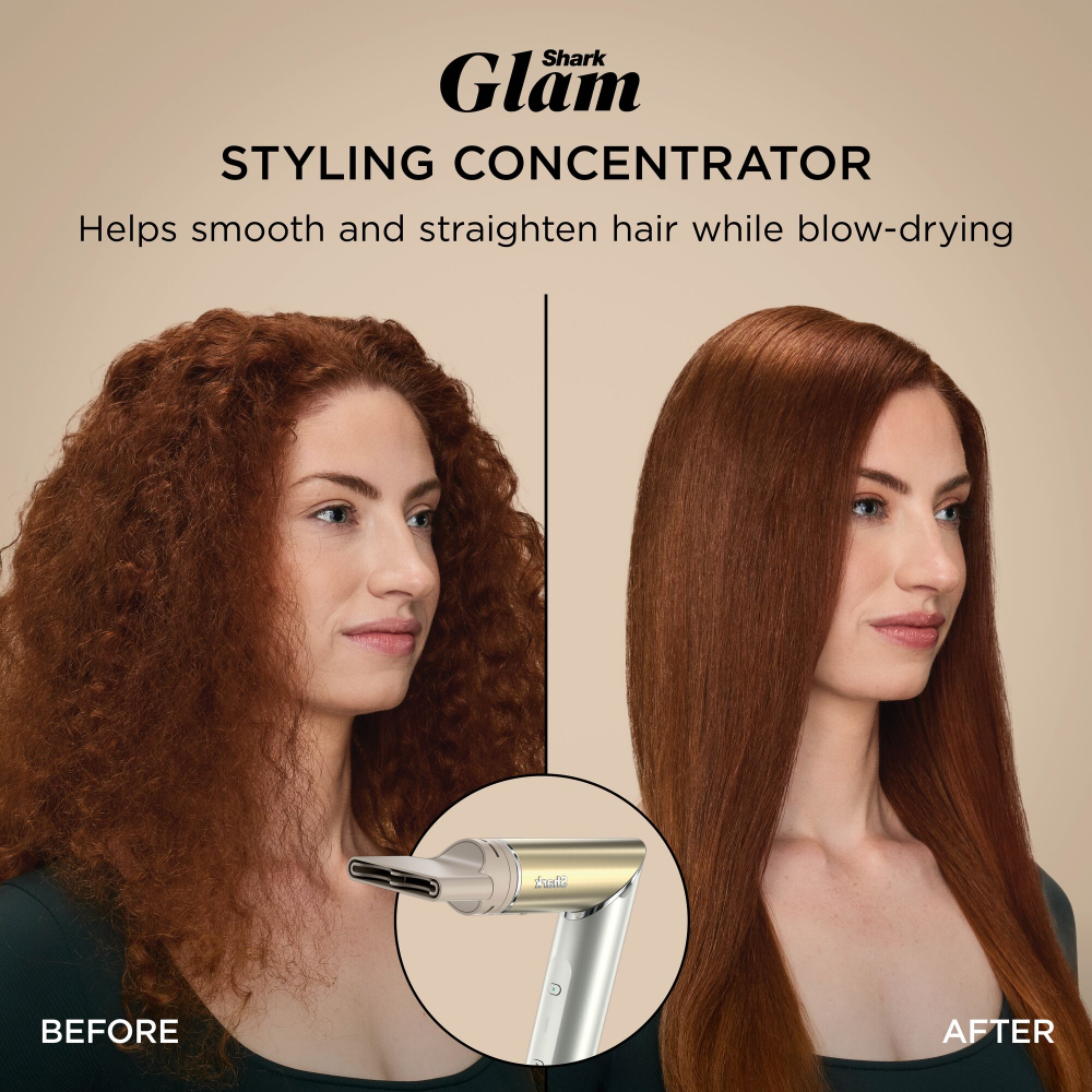 Shark Beauty Glam Ceramic &amp; Air Styling Drying System Gold