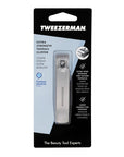 Yolaine Tweezerman extra strength toenail clipper with sturdy stainless steel blades for thick or tough toenails.