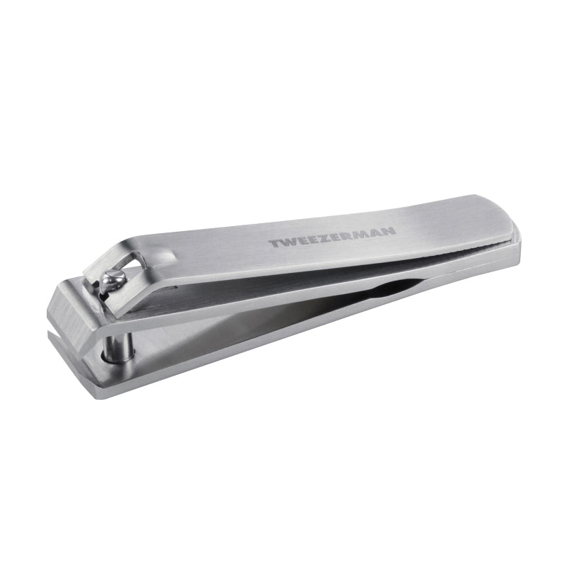 Yolaine Tweezerman Extra Strength Toenail Clipper with sturdy stainless steel blades for thick or ingrown toenails.
