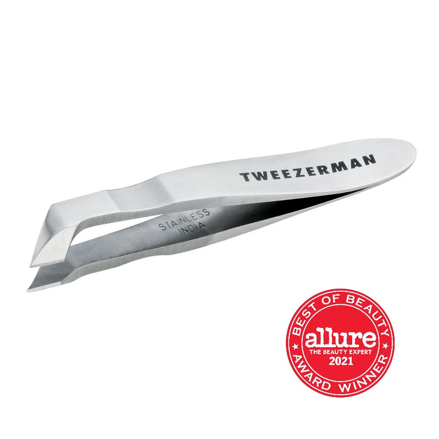 Yolaine Tweezerman Mini Cuticle Nipper with sharp, precise blades for trimming cuticles and hangnails effectively.