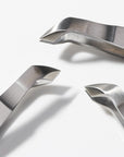 Yolaine Tweezerman mini cuticle nipper with precision stainless steel blades for gentle cuticle trimming.