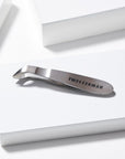 Yolaine Tweezerman mini cuticle nipper with sharp precision blades for grooming cuticles and hangnails.