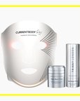 CurrentBody Skin The Skin Rewind skincare device with a sleek design, shown in a close-up view on a white background.