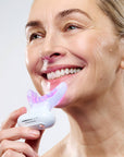 CurrentBody Skin teeth whitening gel refill syringes with 5ml of whitening gel, shown in clear plastic packaging.