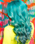 Beachwaver B1 Rotating Curling Iron Neon Ocean Ombre