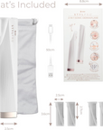 StylPro 2-in-1 Light Up Sonic Dermaplane and Trimmer from LEDMASKCONCEPT, featuring a sleek handheld device with light-up function.
