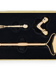 Makeup Revolution Pro Miracle Sculpting Facial Roller Set with multiple facial rollers for skin contouring and massage.