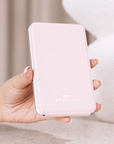 LEDMASKCONCEPT StylPro LED Mini Mirror with bright light and compact design, ideal for makeup and skincare routines.
