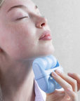 LEDMASKCONCEPT Fleeky Facial Ice Roller for cooling skin and reducing puffiness, shown with the roller's smooth surface.