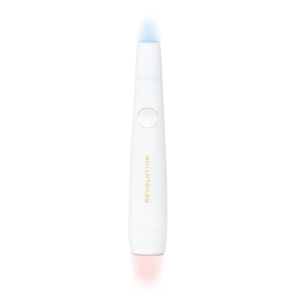 Makeup Revolution Revolution Pro Miracle LED Light Therapy Pen with sleek black handle and multiple LED light settings.
